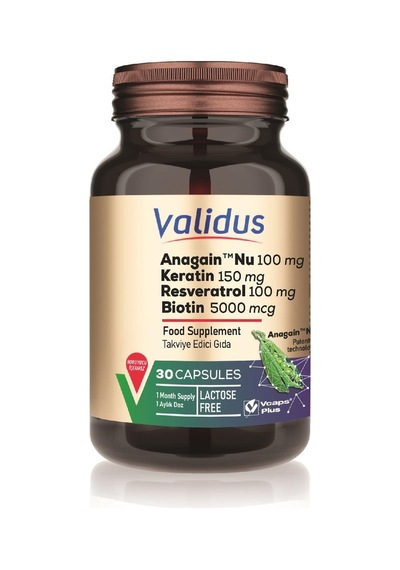 Validus Anagain Nu 100 Mg 30 Kapsül