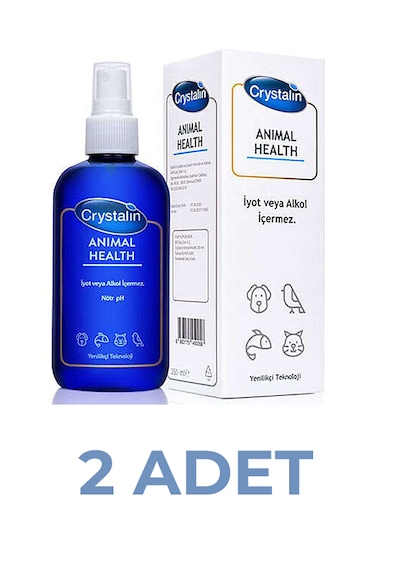 Crystalin Animal Health Göz Kulak Ağız Bakım Solüsyonu 250 Ml - 2 Adet
