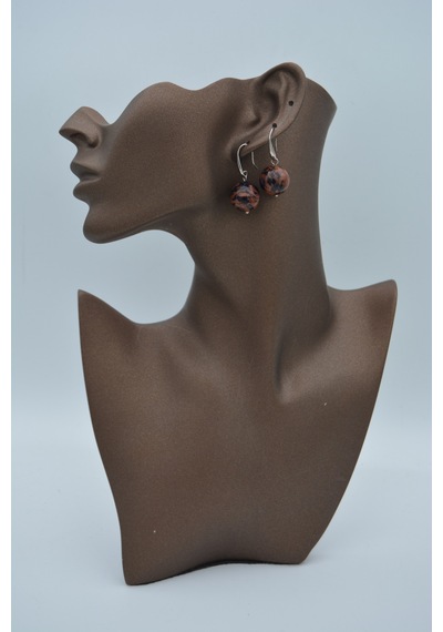 Stoneage 12Mm Yildiztaşi Küpe Beyaz
