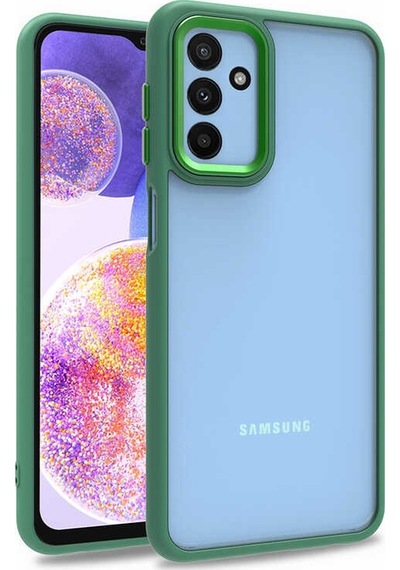 Samsung Galaxy M23 Uyumlu Kılıf Zore Flora Kapak