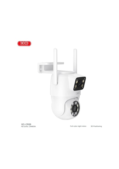 360 Çift Kameralı Wifi Gece Görüşlü Dış Mekan Kablosuz Güvenlik Kamerası