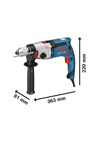 1100 W Güçte Darbeli Matkap, Yüksek Performans