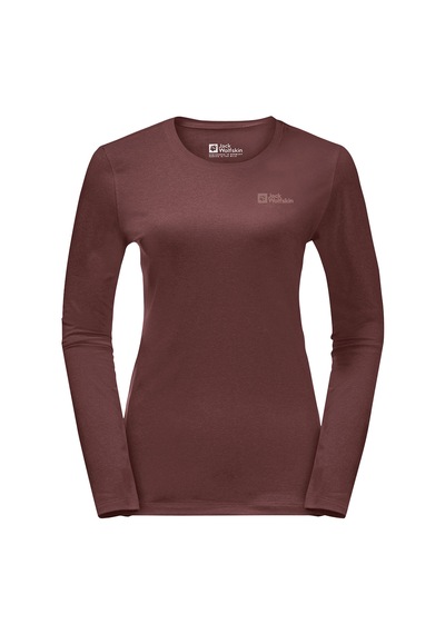 Jack Wolfskın Jack Wolfskin Sky Thermal L/s Kadın Kırmızı İçlik Üst 2191 Bordo