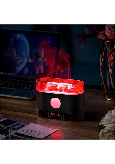 BUFFER® Himalaya Tuzlu Renkli Led Aydınlatmalı Hava Nemlendirici BUFFER® Himalaya Tuzlu Renkli Led Aydınlatmalı Hava Nemlendirici