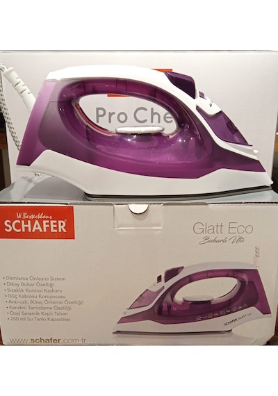 Schafer Glatt 2200 W Buharlı Ütü