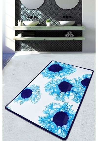 Unravel Banyo Halısı Djt 70x120 cm, Banyo Halısı , Banyo paspası yıkanabilir