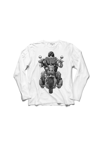 Motosiklet Chopper Bıker Rıder Sürücü Uzun Kollu Tişört (518429421)