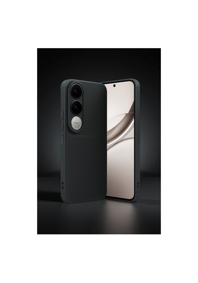 V50 Lite 4g Auto Focus Karbon Kapak - Kahverengi