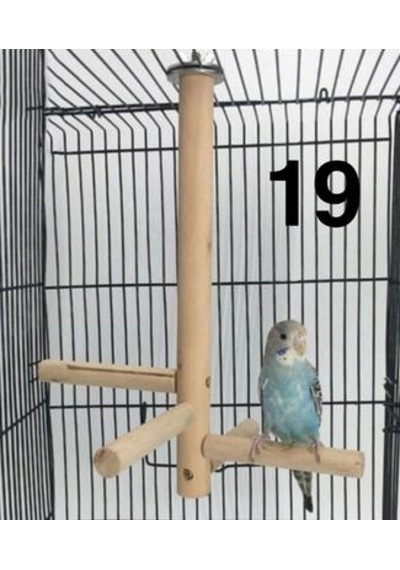 Papağan Tünek Oyuncağı Kuş Tüneği 19