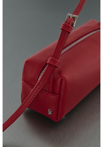 Suud Collection Kırmızı Petit Mervie Baget Çanta