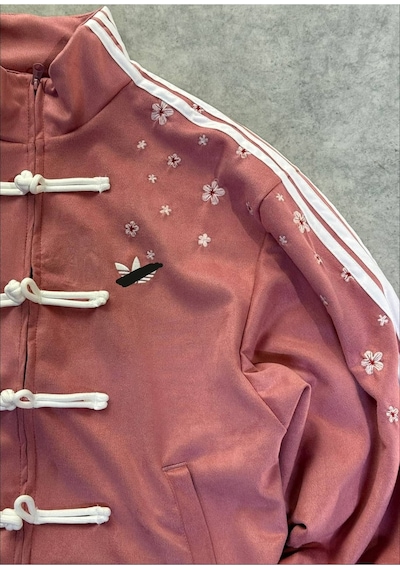 Zaee Sakura Nakışlı Premium Ceket Çok Renkli