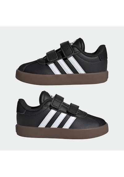 Adidas Vl Court 3.0 Cf I Unisex Çocuk Spor Ayakkabı Id9156 Siyah