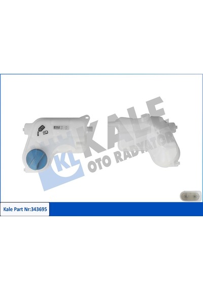 Kale-radyator Yedek Su Deposu Vw-transporter-caravelle 04 T5-t6 Kapaklı 343695 7h0121407c 7h0121407b