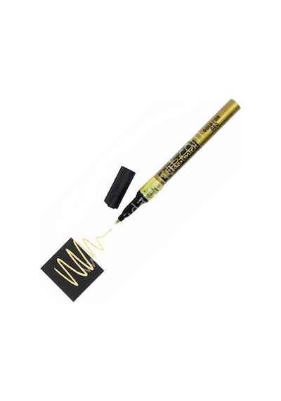 Sakura Pen-touch Markör Fine Permanent Kalem Altın 1.0 MM Altın