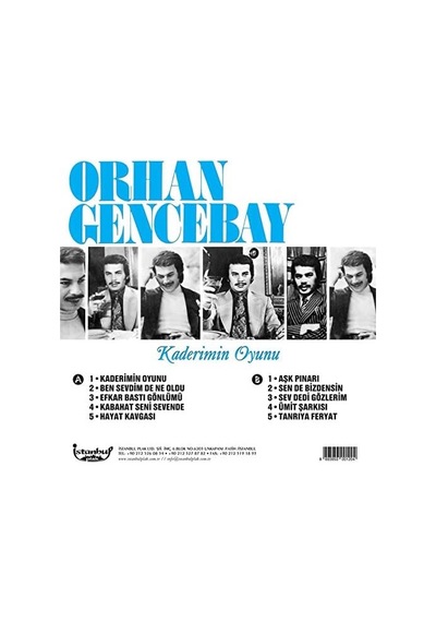 Gereksiz Şeyler Orhan Gencebay Kaderimin Oyunu Plak