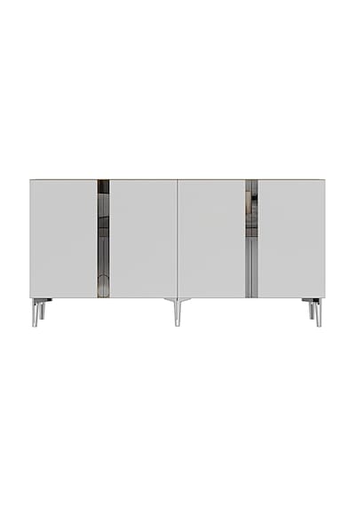 Ka1598dbs Anka150 Konsol, Kahve Köşesi, Tv Sehpası Ve Dolap Safirmeşe - Beyaz - Sılver 150cm Ka1598dbs Anka150 Konsol, Kahve Köşesi, Tv Sehpası Ve Dolap Safirmeşe - Beyaz - Sılver 150cm