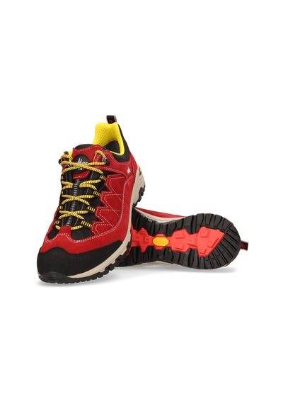 Lomer Italy Sella Iı Mtx Waterproof Vibram Süet Deri Erkek Ayakkabı Phonebox Kırmızı
