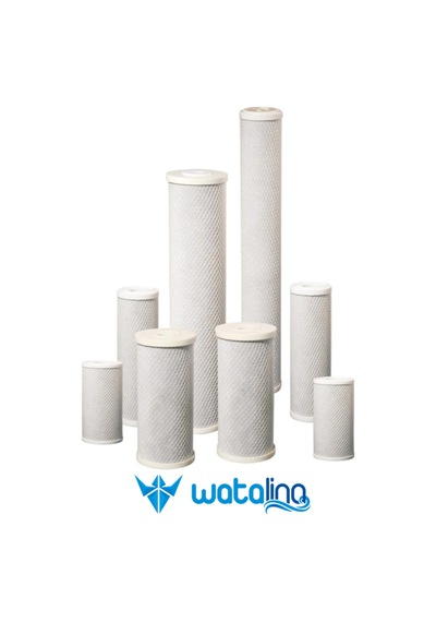 20" Boy 4,5" Çap Jumbo Cto Klor,tat Ve Koku Blok Karbon Filitre