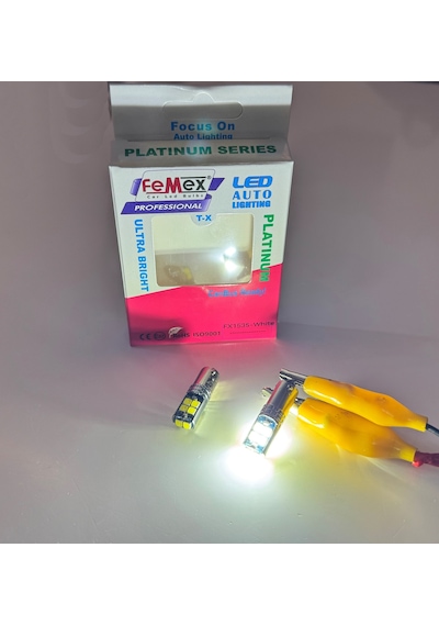 Femex Beyaz Bay9s H21w 150 Tırnak 10smd 3030 Chipset