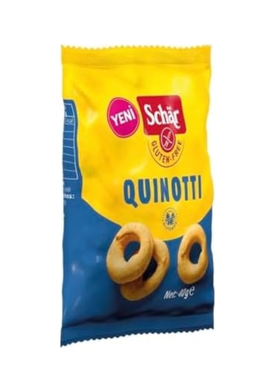 Schar Quinotti 40 Gram Kinoalı Halka Kraker
