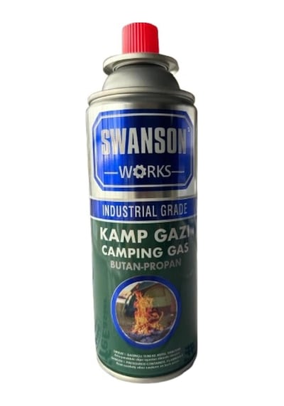 Swanson Works 5 Li Gaz Kartuşu Set Beşli Pürmüz Gazı 5 Adet 227 Gr Kamp Gazı Çok Renkli