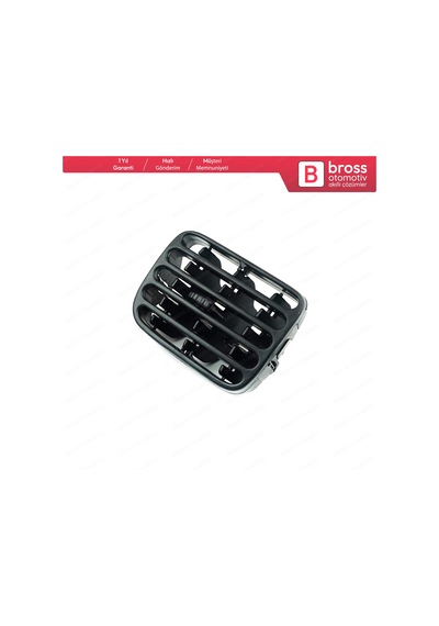 Clio 2 Symbol için Havalandırma Izgarası Sağ Siyah 7702258280 N11.3806