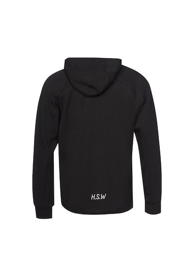 Hummel Nova Zıp Hoodıe Erkek Fermuarlı Ceket Siyah Siyah
