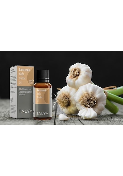 Talya Soğuk Sıkım %100 Saf ve Doğal Saç Dökülmeleri İçin Sarımsak Yağı 20 ML