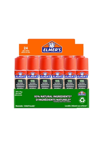 Elmers Stick Yapıştırıcı S Okul Tipi 8 Gram Stick Yapıştırıcı 24 Lü Paket