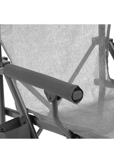 Outwell Ripple Airflow Terletmeyen Ultra Konforlu Katlanır Kamp Sandalyesi Gri