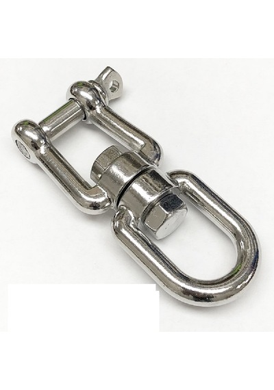 Krom Fırdöndü Kilitli. Paslanmaz Krom. 304 Kalite. Marin Tip 8mm