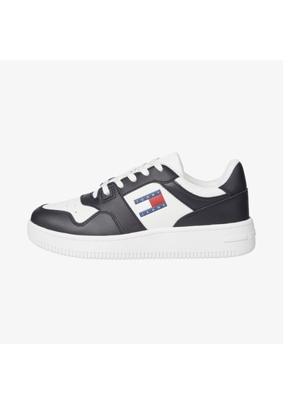 Tommy Hilfiger New Tjw Retro Basket Ess Kadın Siyah Sneaker En0en02505 Siyah