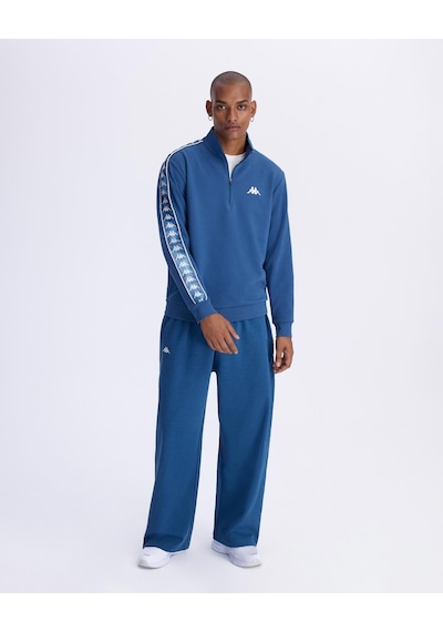 Kappa Authentic 222 Banda Pulliogt Erkek Petrol Mavisi Regular Sweatshirt