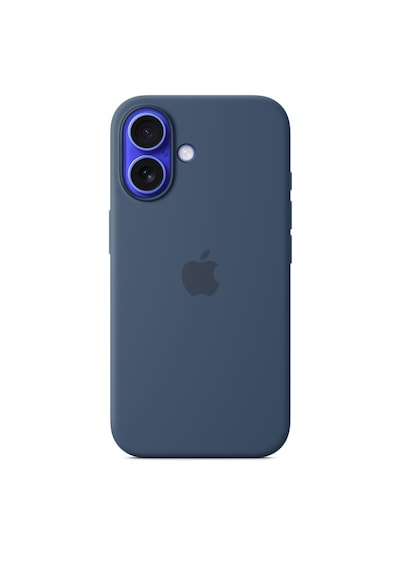 Apple Uyumlu iPhone 16 Plus Logolu İçi Kadife Silikon Lansman Kılıf