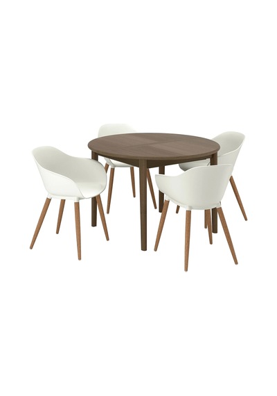 Ikea Kahverengi Geniş Yemek Masası - Yemek Masası Takımı