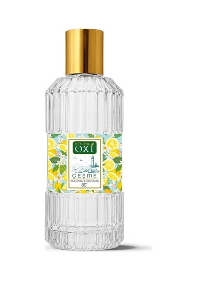 Oxi Natural Premium 80 Kolonya 220ml Cam Şişe Kutulu - Çeşme
