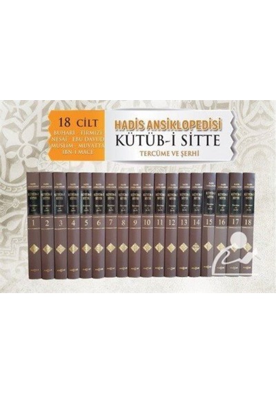Kütüb-i Sitte 18 Cilt (Büyük boy 1. hamur) 9786053425908