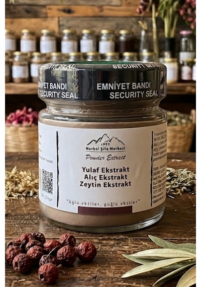 Yulaf Alıç Zeytin Ekstrak 120 G