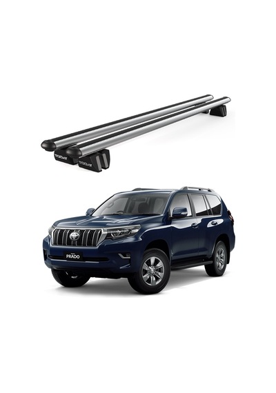 Pençe Toyota Land Cruiser Ara Atkı 2008-2021 Uyumlu Gri Ara Atkı Port Bagaj Tavan Barı
