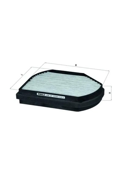 Mercedes E220 W210 Polen Filtresi Karbonlu 1998-2002 Mahle Lak37