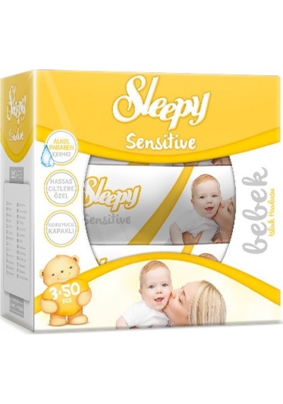 Sleepy Islak Havlu Mendil 50 Yaprak 21 Li Set Sensitive Plastik K Sleepy Islak Havlu Mendil 50 Yaprak 21 Li Set Sensitive Plastik K