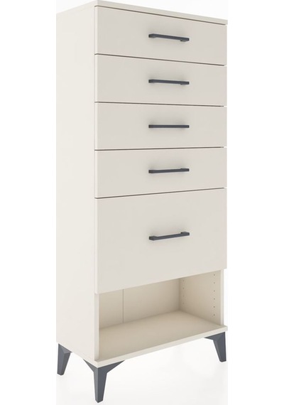 Hyperion Dolap 5 Çekmeceli 60x44x134 Aytaşı-aytaşı Aytaşı