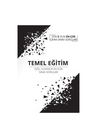 Özel Güvenlik Eğitim Seti Silahlı
