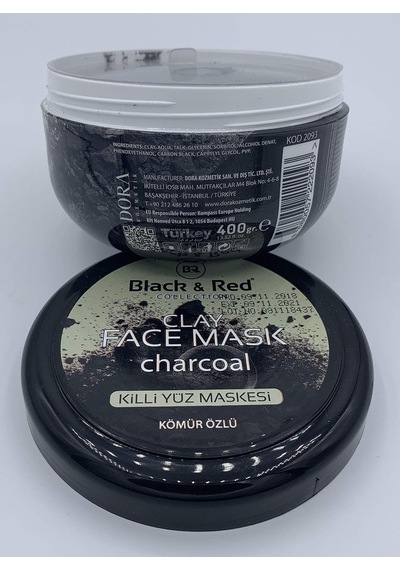 & Red Killi Yüz Maskesi Kömür Özlü 400gr