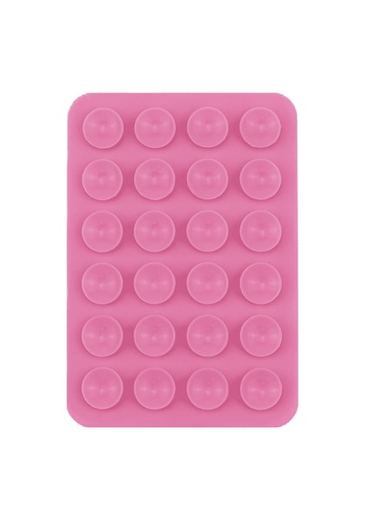 Lexroo Kare Öpücüklü 03 Çift Taraflı Silikon Tutucu 5,50cm X 8cm - Açık Gri