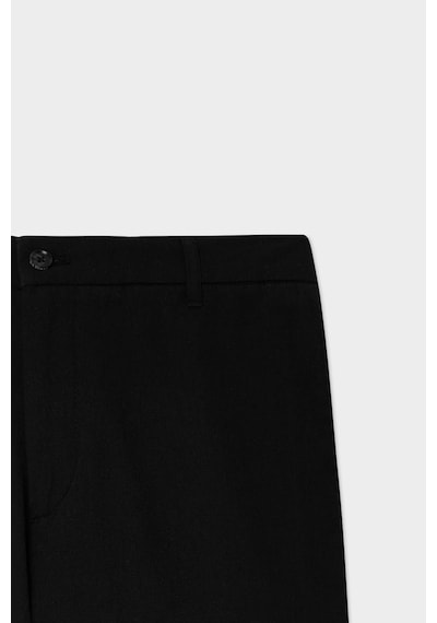 D'S Damat Ds Damat Comfort Fit Siyah Keten Karışımlı Chino Pantolon 6hc03ort01350 001