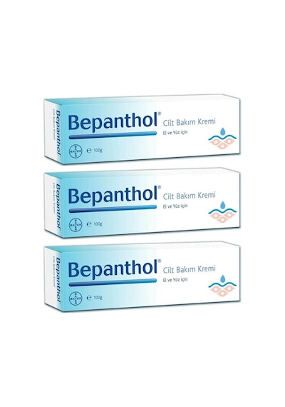 Bepanthol Cilt Bakım Kremi 3 x 100 G