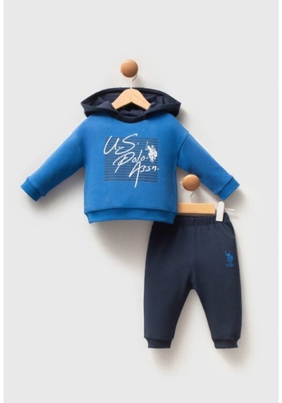 U.S. Polo Assn. 2li Takım Cobalt mavi