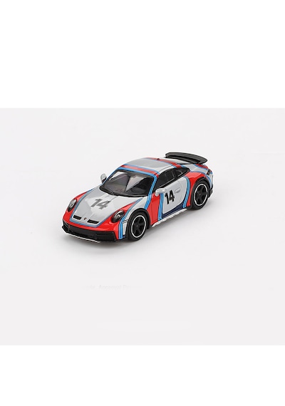 1:64 Mini Gt 2023 Porsche 911 992 Dakar Coupe N 14 Martını Racıng Lıvery Lhd