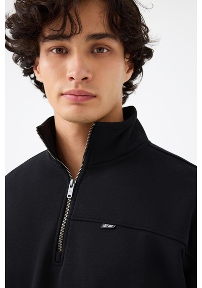 Loft Lf2037226 Erkek Sweatshirt Siyah
